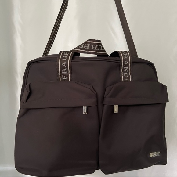 Burberry Fragrances Nylon Travel Brown Bag - Picture 1 of 9
